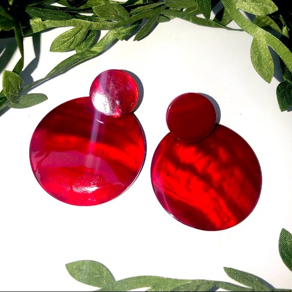 “Ruby” Earrings - Picture 3 of 3
